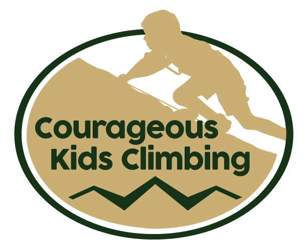 courageous kids climbing
